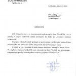 Logo firmy, dane adresowe - komponenty elektryczne i oświetlenie Polamp