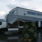Budynek, ciężarówka, dekoracja z płatków śniegu - komponenty elektryczne i oświetlenie Polamp