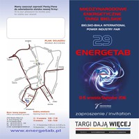 ENERGETAB 2016 Bielsko-Biała 13 – 15 września. Zapraszamy – Pawilon „U” stoisko nr.19