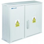 Białe obudowy elektryczne - komponenty elektryczne i oświetlenie Polamp.