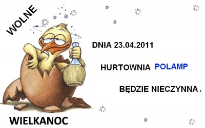 23.04.2011 Dniem wolnym od pracy