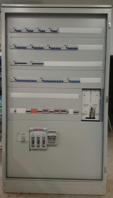 Rozdzielnia główna naszej produkcji Szafa oraz prefabrykacja